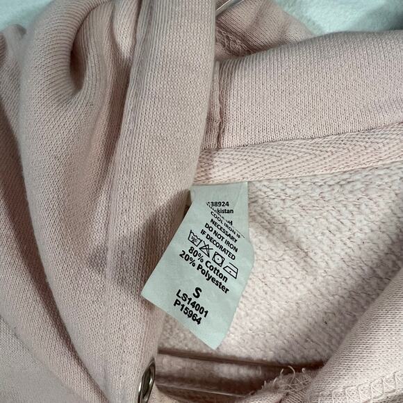 Manifest That Sh** Pink Hoodie Small Law of Attraction Positivity Affirmation - Picture 3 of 8